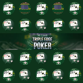 Triple Edge Poker Hi Limit